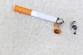 رفع جای سیگار روی مبل